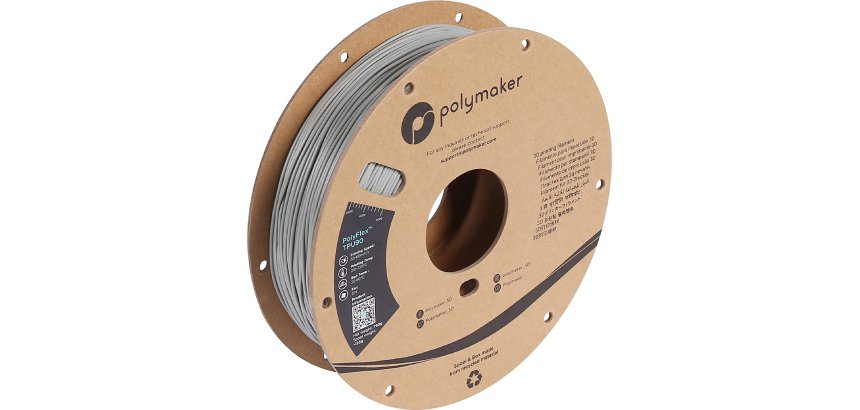 Polymaker PD02003 3D Printing Material Gray 750 g