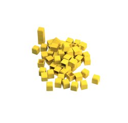 Elements base 10 a l'unite wissner 100 cubes pour base   10 cubes encastrables