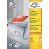 Avery General Usage Labels, White, 48,5 x 16,9 mm