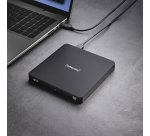 Intenso EOD 400D Slim lettore di disco ottico DVD Super Multi DL Nero