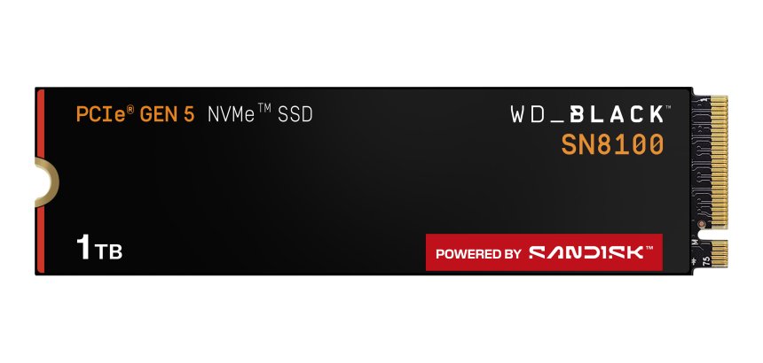 Western Digital Black WD_BLACK SN8100 NVMe 1 To M.2 PCI Express 5.0 TLC 3D NAND