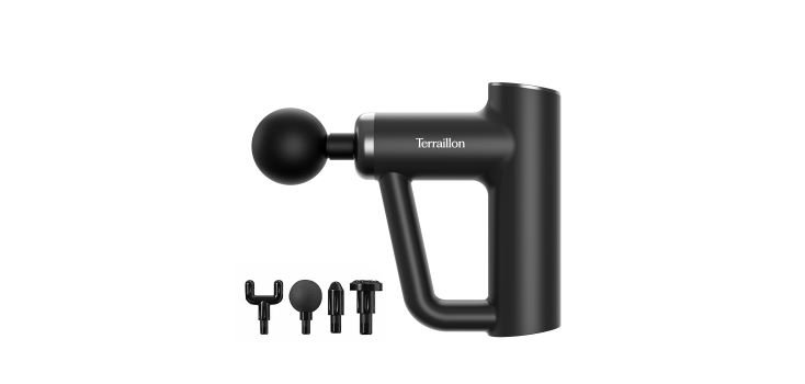 Terraillon 15366 massaggiatore Indietro, Petto, Polistirene antiurto, Collo, Spalle, Thighs Nero