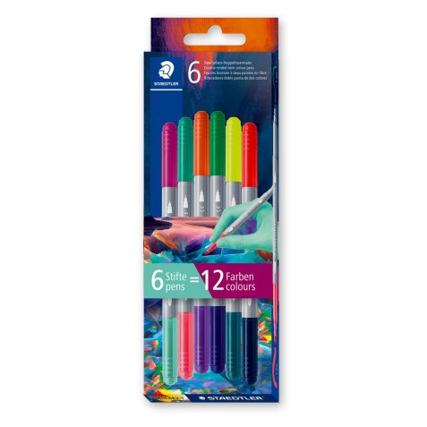 Staedtler 3280 felt pen Assorted colours