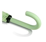 Muitomas UMBRCURVEDGN umbrella Green Fiberglass Polyester Full-sized Rain umbrella