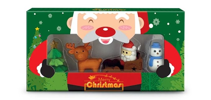 Lebez 81883 gomma per cancellare Multicolore 5 pz