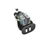 SBS Chargeur allume cigare USB x2