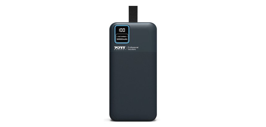 Port Designs 907003 banque d'alimentation électrique Lithium Polymère (LiPo) 30000 mAh Noir