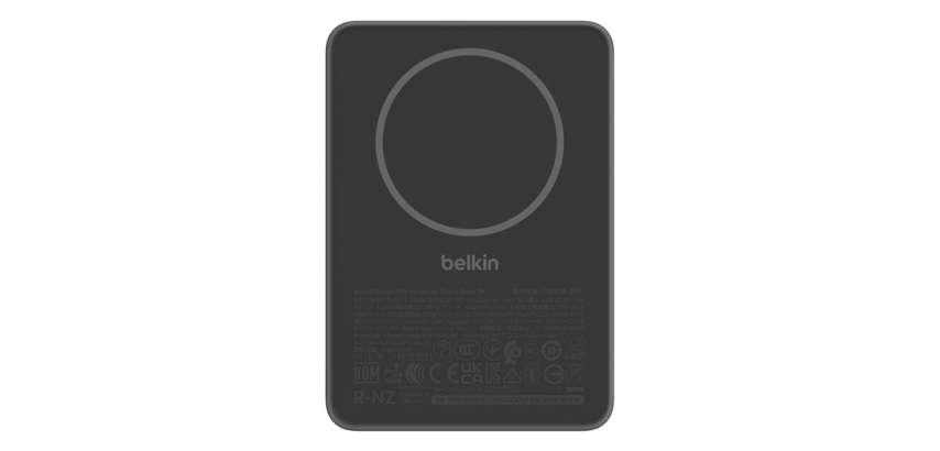 Belkin BPD010hqBK 5000 mAh Recharge sans fil Noir
