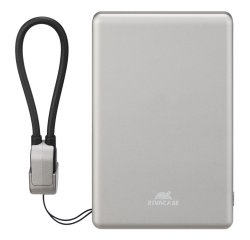 Rivacase VA2616 (5000 mAh) Banca di alimentazione Magsafe wireless 15W + QC/PD20W con passante per cavo