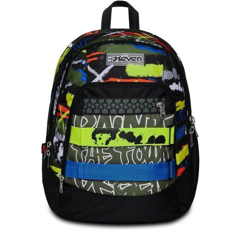 Seven 200102357-657 backpack School backpack Multicolour Polyester