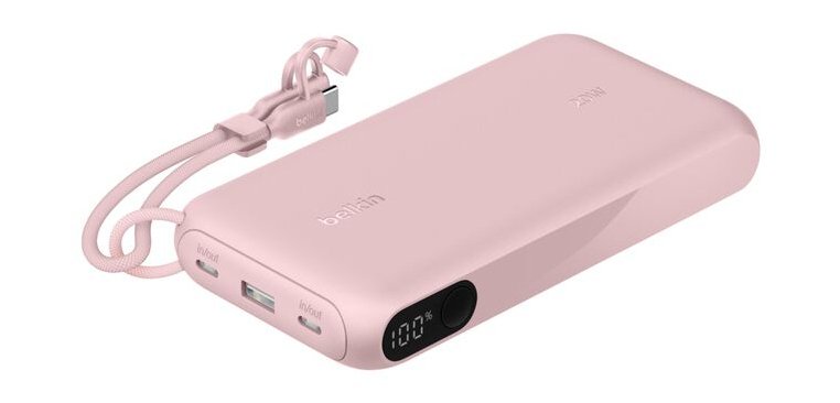 Belkin BPB028HQPK banque d'alimentation électrique 20000 mAh Rose