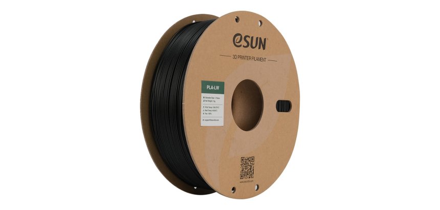 eSUN PLA-LW Polylactic Acid (PLA) Black 1 kg