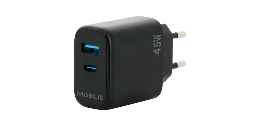 Mobilis 001363 chargeur d'appareils mobiles Universel Noir Secteur Auto