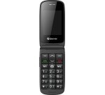 Denver BAS-24600L 6,1 cm (2.4") 270 g Negro Teléfono para personas mayores