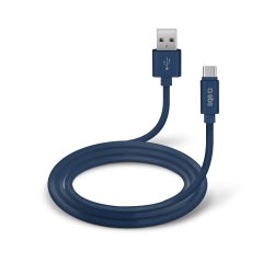 SBS Câble USB Câble USB 2.0 - Type-C bleu