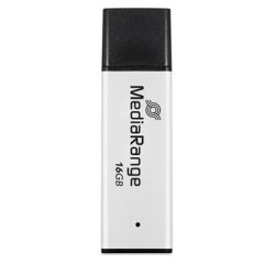 MediaRange MR1899 lecteur USB flash 16 Go USB Type-A 3.2 Gen 1 (3.1 Gen 1) Noir, Argent