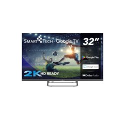Smart-Tech 32HG01V TV 81,3 cm (32") HD Smart TV Wi-Fi Grigio 180 cd/m²