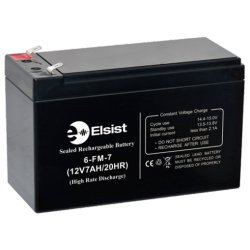 Elsist BT007R Acido piombo (VRLA) 12 V 7 Ah
