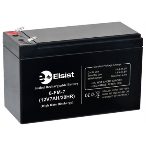 Elsist BT007R Sealed Lead Acid (VRLA) 12 V 7 Ah