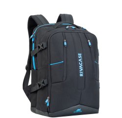 Rivacase 7860 43,9 cm (17.3") Zaino Nero, Blu