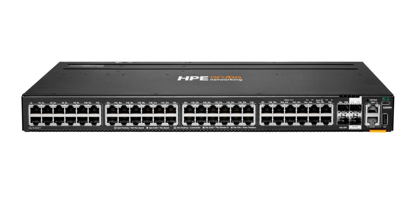 HPE Aruba Networking CX 6200M 48G 4SFP+ Switch