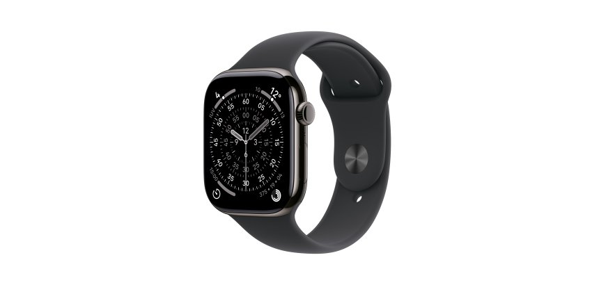 Apple Watch Series 11 OLED 42 mm Digitaal 374 x 446 Pixels Touchscreen 5G Titanium Wifi GPS