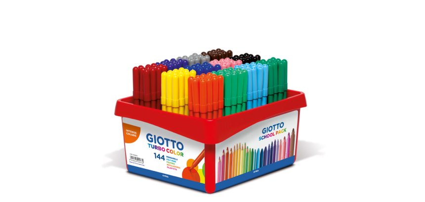 Giotto Turbo Color felt pen Multicolour 144 pc(s)