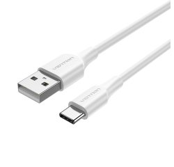 Vention Cable USB 2.0 3A CTHWH/ USB Tipo-C Macho - USB Macho/ 2m/ Blanco