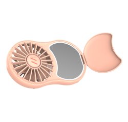 Muitomas MIRRORFANPF personal handheld mister/fan Peach Handheld fan