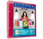 Classeur Oxford polyvision 17x22 d40 2an rond pp assorti