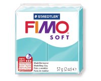 Pâte à modeler fimo soft coloris menthe pain 57g