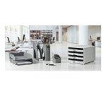 HAN 1013-11 vassoio da scrivania Polistirolo Grigio