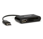 Hamlet XZR100UC lettore di schede USB 2.0 Type-C Nero
