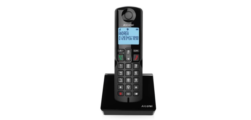 Alcatel S280 EWE DECT telephone Caller ID Black
