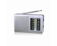 Haeger PR-BIB.001A radio Portátil Digital Plata