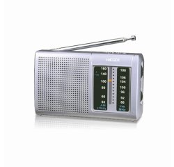 Haeger PR-BIB.001A radio Portátil Digital Plata
