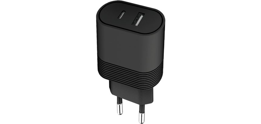 Bigben Connected BASECS2USBACPDB chargeur d'appareils mobiles Noir