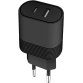 Bigben Connected BASECS2USBACPDB chargeur d'appareils mobiles Noir
