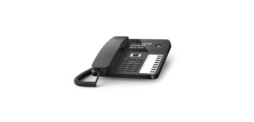 Gigaset DESK 800A Telefono analogico Nero