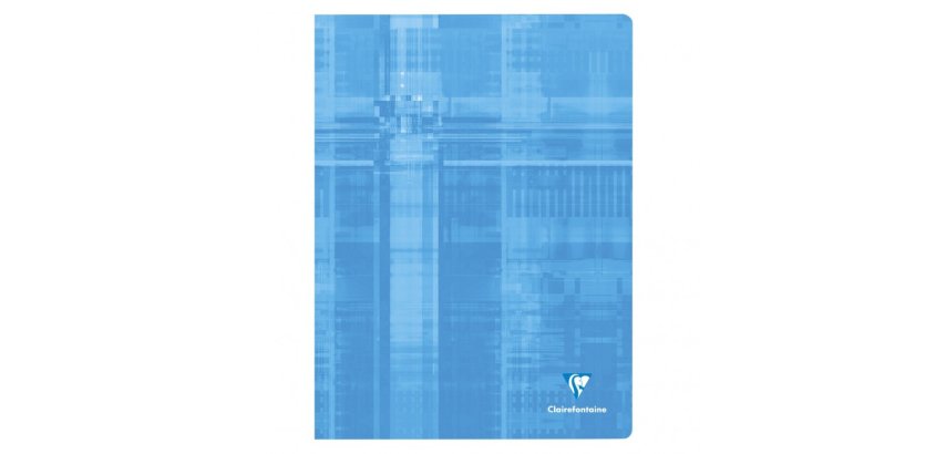 Cahier piqué 24x32 cm 144 pages grands carreaux - Assortis