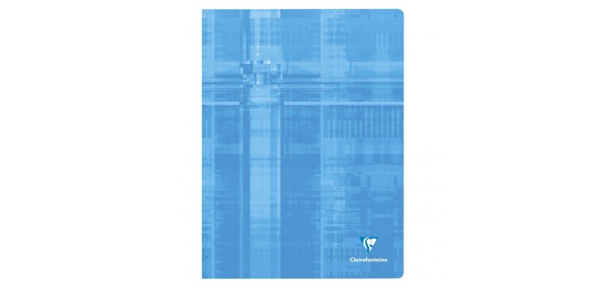 Cahier piqué clairefontaine a4+ 24x32cm 192 pages 90g réglure séyès coloris assortis