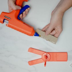 Colle transparente cléopâtre cléo stick max pour pistolet colle cléo gun max avec boîte de rangement 11 unités