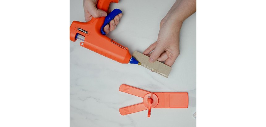 Colle transparente cléopâtre cléo stick max pour pistolet colle cléo gun max avec boîte de rangement 11 unités