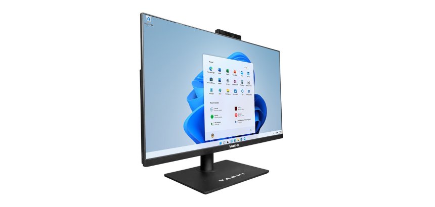 YASHI Victory 24 AY24809 All-in-One PC AMD Ryzen™ 7 PRO 6850H 61 cm (24") 1920 x 1080 Pixel PC All-in-one 16 GB DDR4-SDRAM 512 GB SSD Windows 11 Pro Wi-Fi 6 (802.11ax) Nero