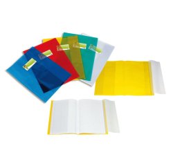 Coprimaxi PT1 F - c/alette - A4 - PP - liscio - trasparente giallo - Sei Rota