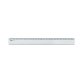 ARDA 18240 righello Righello da scrivania 400 mm Alluminio, Gomma Alluminio 3 pz