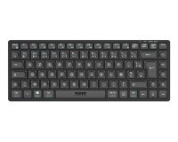 Port Designs 911001FR clavier maison/bureau RF sans fil + Bluetooth AZERTY Français Noir