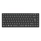 Port Designs 911001FR clavier maison/bureau RF sans fil + Bluetooth AZERTY Français Noir