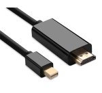 Hamlet XVCMDP-HDM180 cavo e adattatore video 1,8 m Mini DisplayPort HDMI Nero