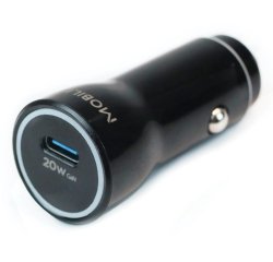 Mobilis 020016 chargeur d'appareils mobiles Smartphone, Tablette Noir Allume-cigare Charge rapide Auto